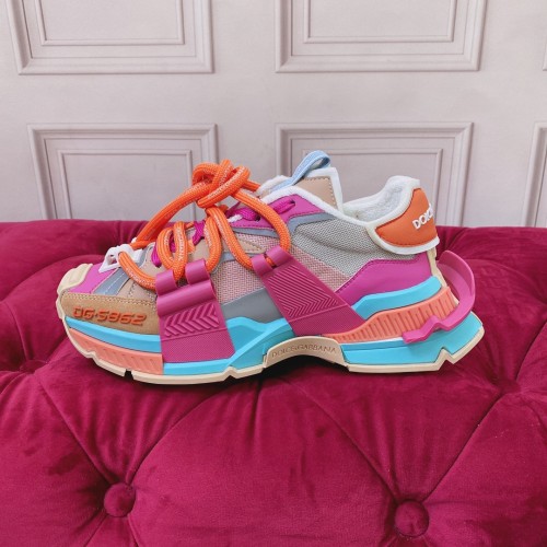 Dolce&Gabbana Womens Shoes Sneakers Luxury Brand Mixed-material Airmaster sneakers CK1984AY03389814  