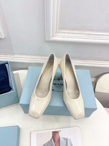 Prada Womens Shoes Sandals Casual Luxury Brand Pumps 8cm Heel with Original Box Whatsapp 