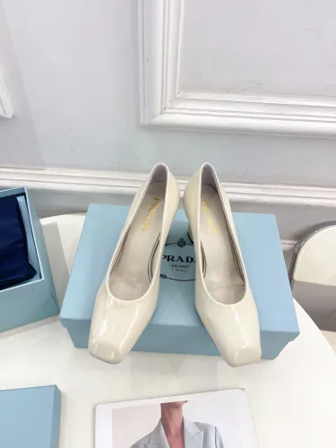 Prada Womens Shoes Sandals Casual Luxury Brand Pumps 8cm Heel with Original Box Whatsapp 