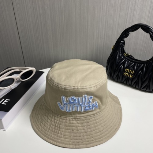 Louis Vuitton Womens Mens Cap Bucket Hat Luxury Brand with Original Box  