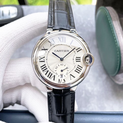 Cartier Mens Watch Luxury Brand Design Fashion Type with Original Box