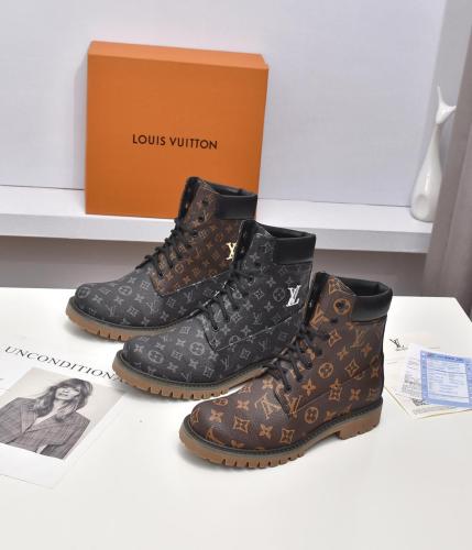 Louis Vuitton Women Shoes Boots Luxury Brand WESTSIDE ANKLE BOOT 1AABVW with Original Box