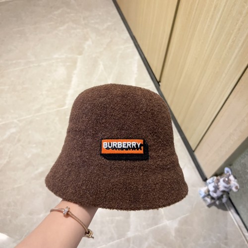 Burberry Womens Mens Cap Bucket Hat Luxury Brand with Original Box  