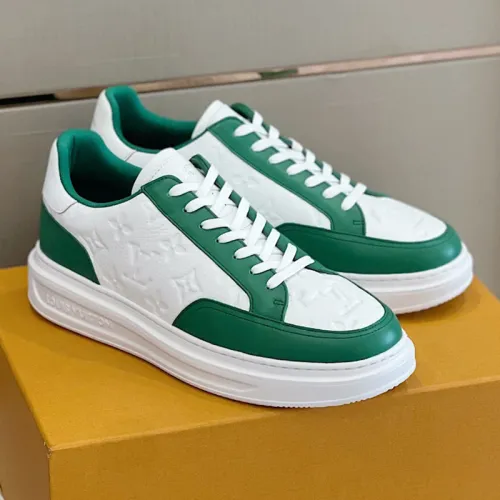 Louis Vuitton Men Shoes Fashion Sneakers RIVOLI Beverly Hills SNEAKER Luxury Brand Casual Shoes with Original Box