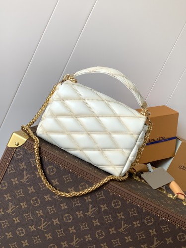 Louis Vuitton Womens Bags Luxury Brand Fashion Type Louis Vuitton M12338 GO-14 PM with Original Box  