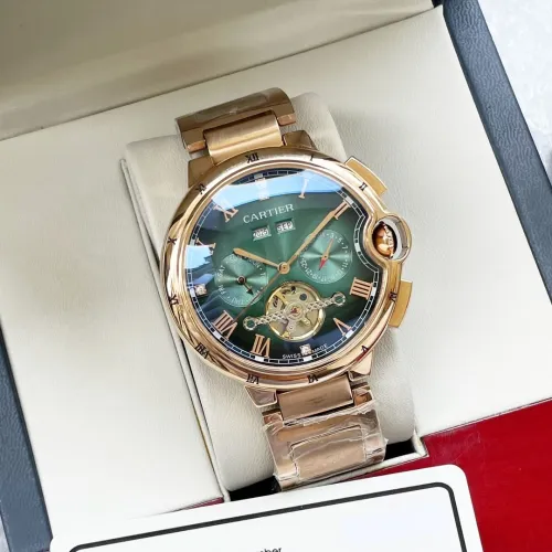 Cartier Mens Watch Luxury Brand Design Fashion Type with Original Box