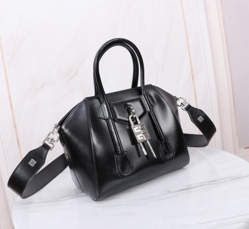 Givenchy Bags Womens Handbags Luxury Brand MINI ANTIGONA LOCK BAG IN BOX LEATHER   