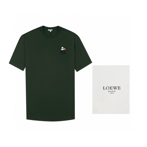 Loewe x Suna Fujita Luxury Brand Men Womens Short Sleeve T-Shirt   