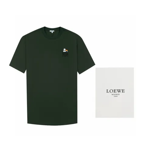 Loewe x Suna Fujita Luxury Brand Men Womens Short Sleeve T-Shirt   