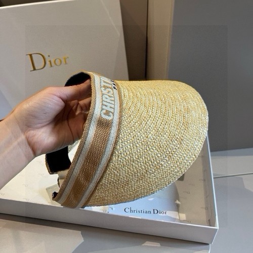 Dior Womens Visor Hat Luxury Brand Design Dior Cap with Original Box  