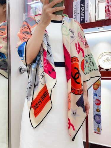 Chanel Scarves Womens Fashion Scarf 046