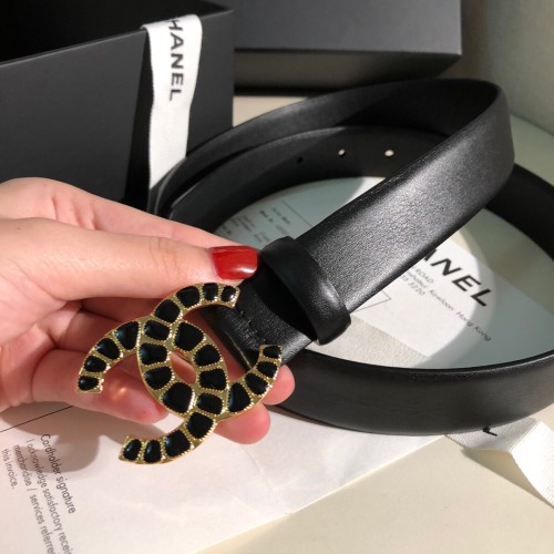 Chanel Womens Belt Luxury Brand Design Fashion Type with Original Box