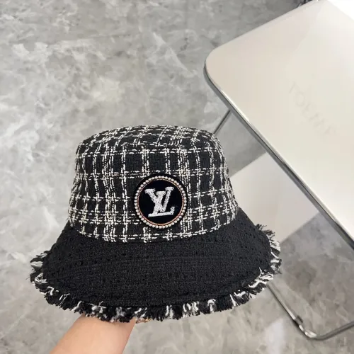 Louis Vuitton Womens Cap Bucket Hat Luxury Brand with Original Box  