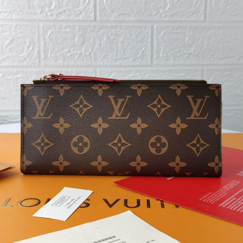 Louis Vuitton Mens Womens Wallets Purse Luxury Brand Designer Zippy WALLET M61269 with Original Box