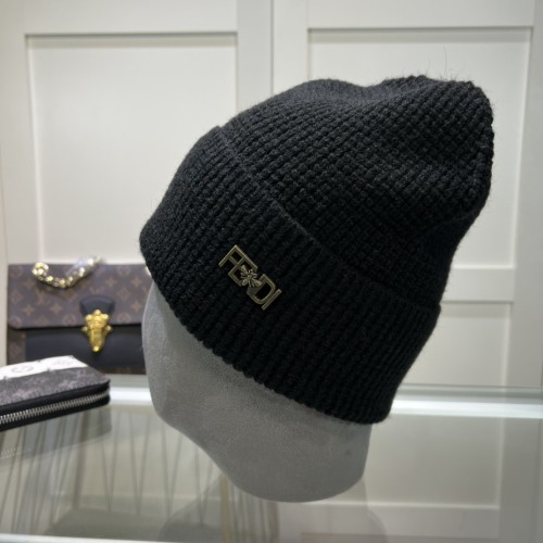 Fendi Men Womens Knit Hat Luxury Brand Design Fendi Cap with Original Box  
