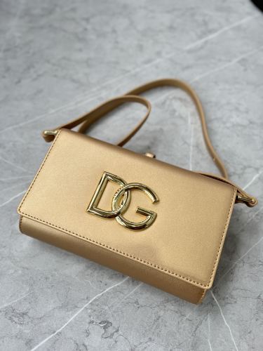 Dolce&Gabbana Womens Bags Shoulder Bag in quilted nappa leather Luxury Brand with Original Box