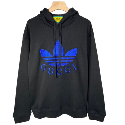 Adidas x Gucci Sweatshirt Womens Mens Hoodies Luxury Brand Mens Sweatshirt