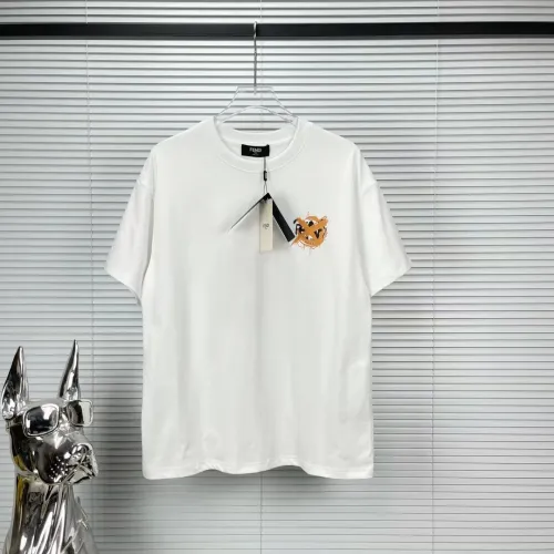 Fendi Luxury Brand Women Mens Short Sleeve T-Shirt   
