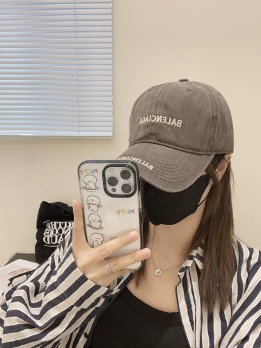 Balenciaga Men Womens Hats Luxury Brand Design Balenciaga Baseball Hat with Original Box  