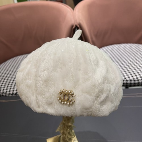 Chanel Womens Hats Luxury Brand Beret Hat with Original Box  
