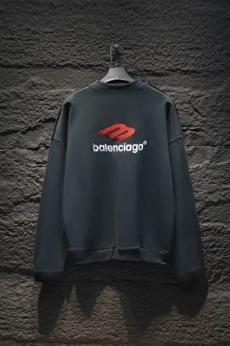 Balenciaga Womens Mens Long Sleeve Sweatshirt Luxury Brand Mens Sweatshirts   