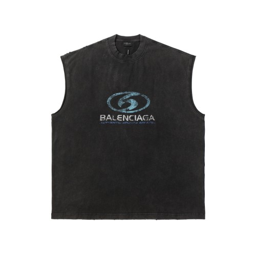 Balenciaga Luxury Brand Women Mens Short Sleeve T-Shirt Tank Top   