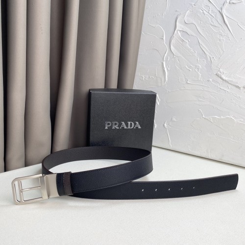 Prada Mens Belt Luxury Brand Fashion Men Belts with Original Box