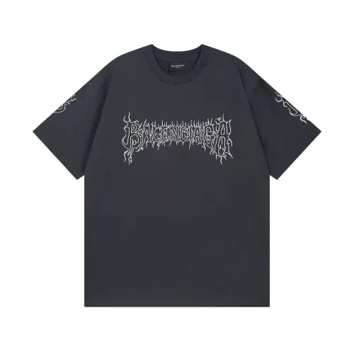 Balenciaga Luxury Brand Women Mens Short Sleeve T-Shirt   