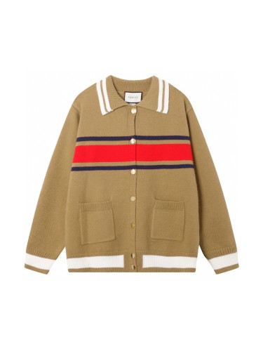 Gucci Cardigan Men Womens Knit Cardigan Luxury Brand Womens Knitwear Top Quality   