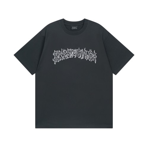 Balenciaga Luxury Brand Women Mens Short Sleeve T-Shirt   