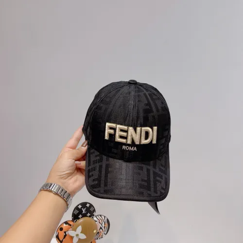 Fendi Men Womens Baseball Hat Luxury Brand Design Fendi Cap with Original Box  