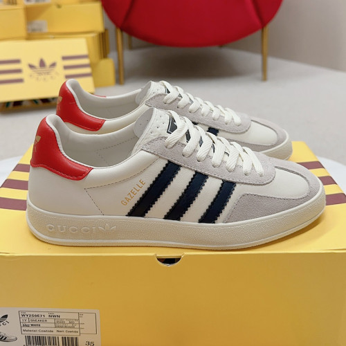 Gucci Adidas Gazelle Womens Shoes Sneakers Luxury Brand adidas x Gucci Gazelle sneaker with Original Box Whatsapp 