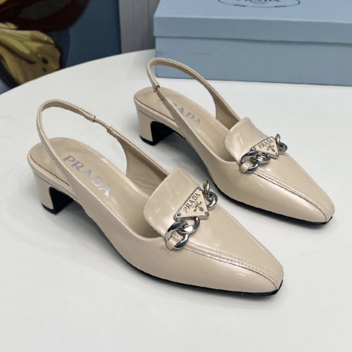 Prada Womens Shoes Sandals Casual Luxury Brand Pumps 4.5cm Heel with Original Box Whatsapp 