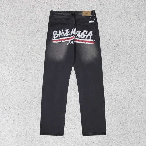 Balenciaga Luxury Brand Women Mens Pant Jeans with Original Box   
