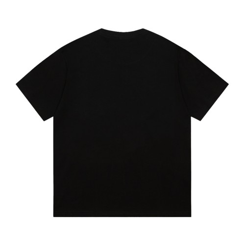 Balenciaga Luxury Brand Women Mens Short Sleeve T-Shirt BEVERLY HILLS T-SHIRT MEDIUM FIT IN BLACK   