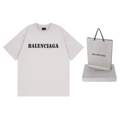 Balenciaga Luxury Brand Women Mens Short Sleeve T-Shirt   
