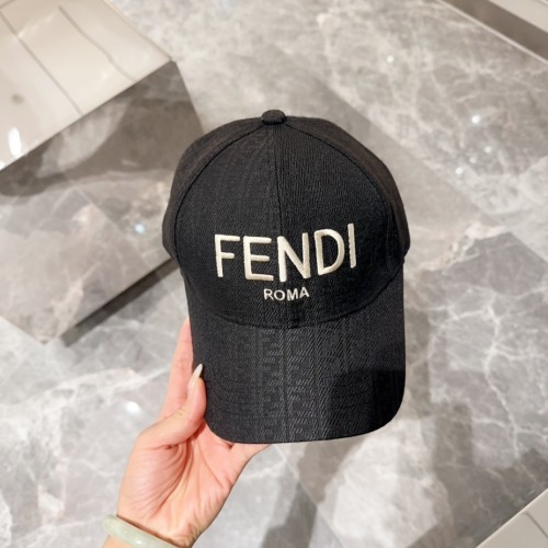 Fendi Men Womens Baseball Hat Luxury Brand Design Fendi Cap with Original Box  