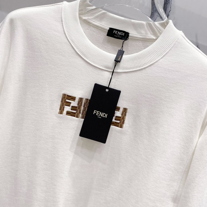 Fendi Womens Mens Sweatshirt Luxury Brand Mens Sweatshirts   