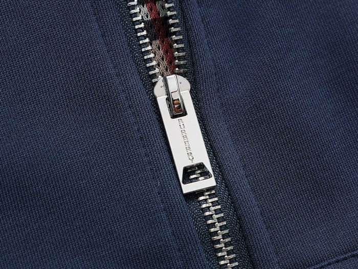 Burberry Womens Mens Sweatshirt Luxury Brand Mens Zip Hoodie   