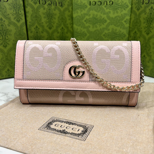 Gucci Womens Bag Wallets Clutch Luxury Brand Ophidia jumbo GG continental wallet with Original Box 726497 UKMBG 8481