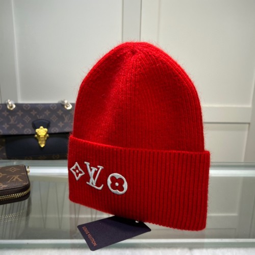 Louis Vuitton Womens Mens Cap Knit Hat Luxury Brand with Original Box  
