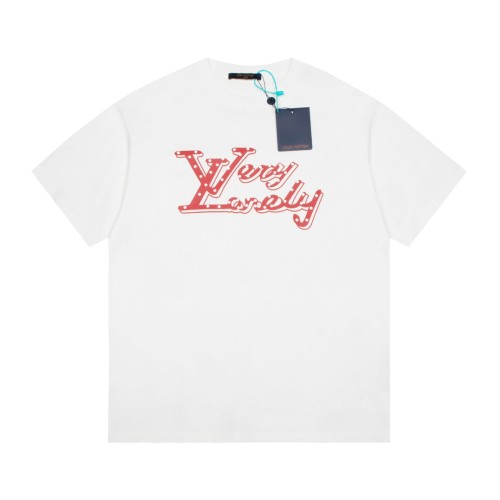 Louis Vuitton Luxury Brand Men Womens Short Sleeve T-Shirt   