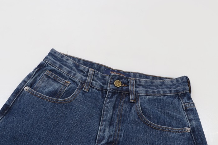Louis Vuitton Luxury Brand Women Mens Pant Jeans   H541