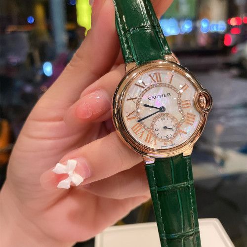 Cartier Womens Watch Luxury Brand Design Fashion Type with Original Box
