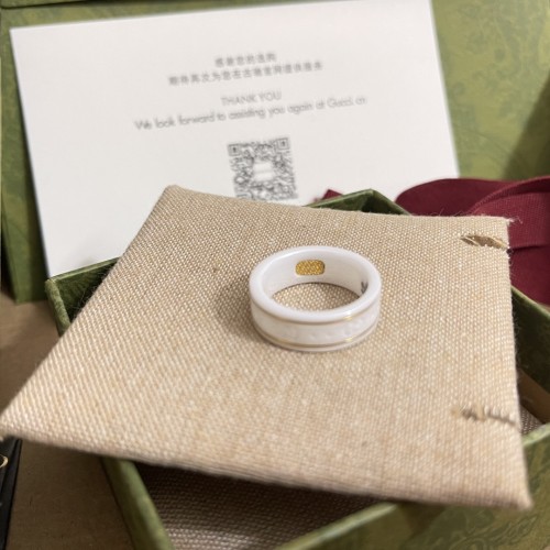 Gucci Luxury Women Mens Ring with Original Box