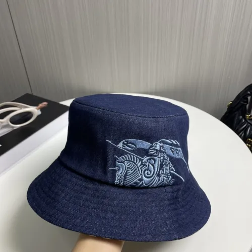 Burberry Womens Mens Cap Bucket Hat Luxury Brand with Original Box  