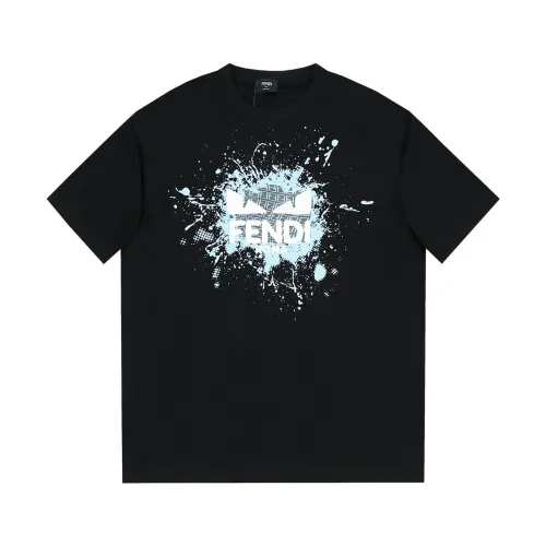 Fendi Luxury Brand Women Mens Short Sleeve T-Shirt   