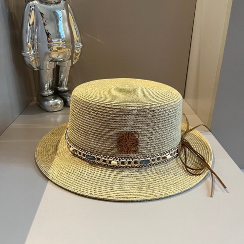 Loewe Womens Straw Hat Luxury Brand Design Loewe Hats with Original Box  