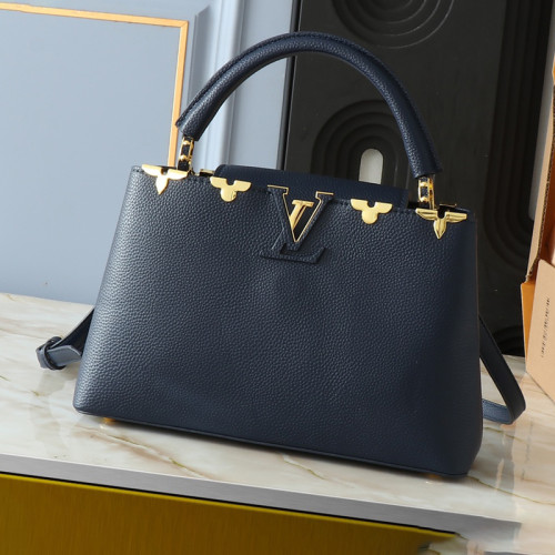 Louis Vuitton Womens Bags Handbags Luxury Brand Capucines MM bag M54663 Leather Messenger Shoulder Bags  