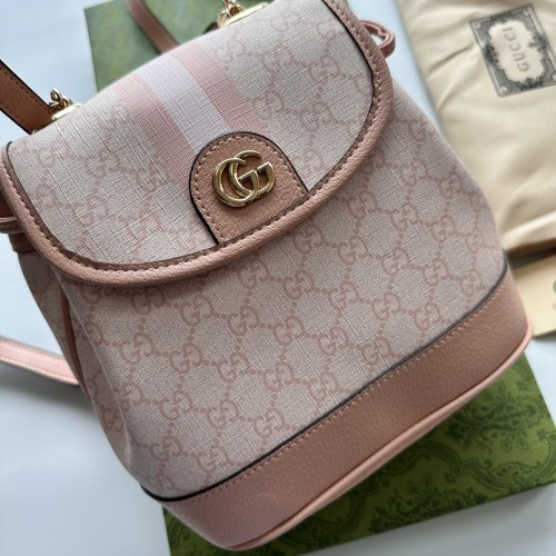 Gucci Womens Bags Backpacks Luxury Brand Gucci GG OPHIDIA MINI BACKPACK  